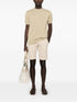 logo-plaque chino shorts